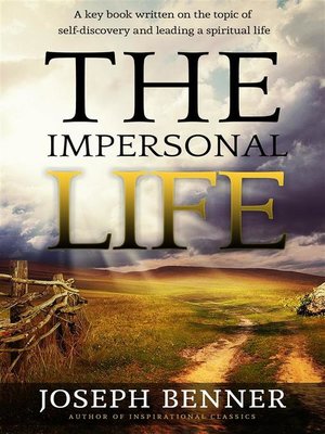 cover image of The Impersonal Life